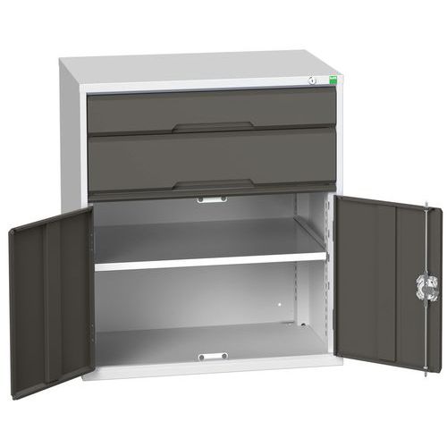 Armoire à tiroirs Verso - 900mm - 2 tiroirs - Bott