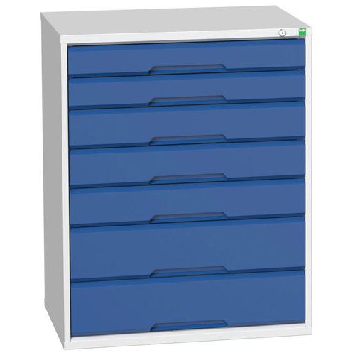 Armoire à tiroirs Verso - 1000mm - 7 tiroirs - Bott