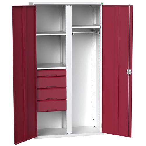 Armoire EPI et d'entretien Verso 2000x1050mm à tiroirs - Bott