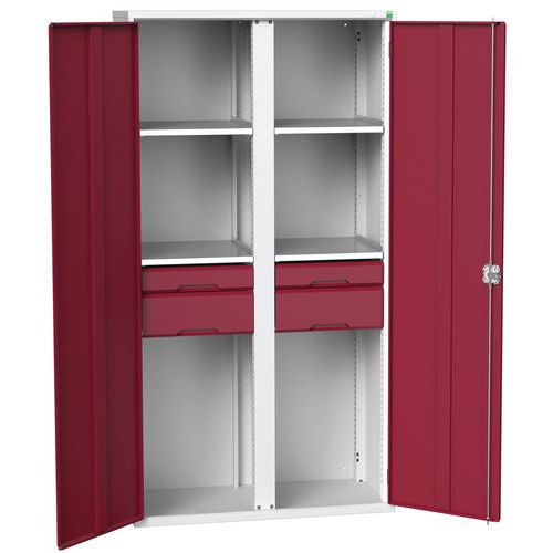 Armoire EPI et d'entretien Verso 2000x1050mm à tiroirs - Bott