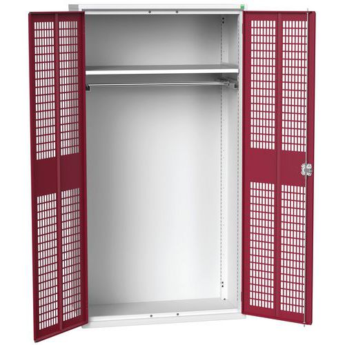 Kast Verso EPI met geventileerde deuren 1050x550x2000mm - Bott