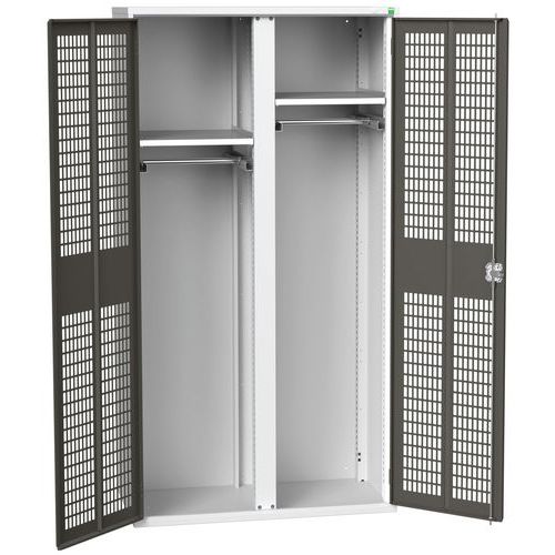 Kast Verso EPI met geventileerde deuren 1050x550x2000mm - Bott
