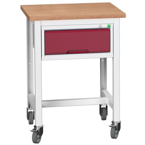 Verrijdbare werktafel met lade Verso - Bott