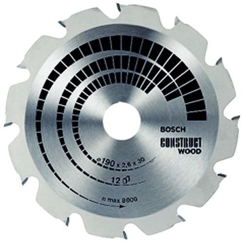 Cirkelzaagblad Construct Wood - Ø 160 mm - Boorgat Ø 16 mm
