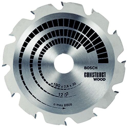 Lame de scie circulaire Construct Wood - Ø 160 mm - Alésage Ø 16 mm