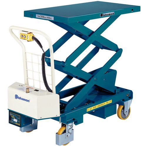 Mobiele heftafel, Max. belasting: 300 kg, Max. hefhoogte: 1620 mm, Heftijd geladen: 13 s