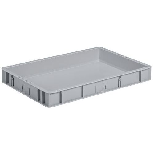Euronorm-bak, Totale inhoud: 14 L, Stapelbaar: ja, Totale hoogte: 75 mm, Totale breedte: 400 mm