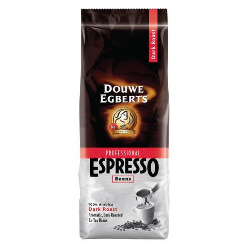 Café Espresso en grains Douwe Egberts - Dark Roast