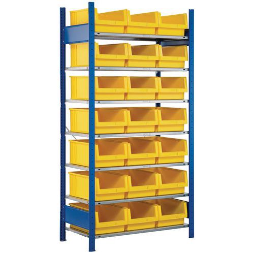 Open bakkenrek Easy-Fix 21 bakken- Basis