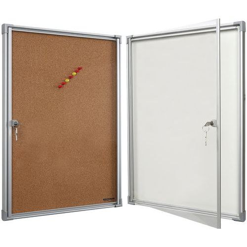 Binnenvitrine met draaideur extra plat - Vanerum Binnenvitrine met draaideur extra plat - Vanerum