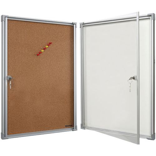 Binnenvitrine met draaideur extra plat - Vanerum Binnenvitrine met draaideur extra plat - Vanerum