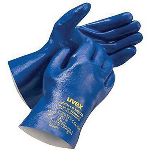 Handschoen voor chemische bescherming Rubiflex S NB27B - Uvex