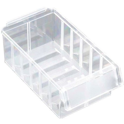 Transparante klein lade, Totale inhoud: 0.6 L, Totale hoogte: 37 mm, Totale breedte: 138 mm