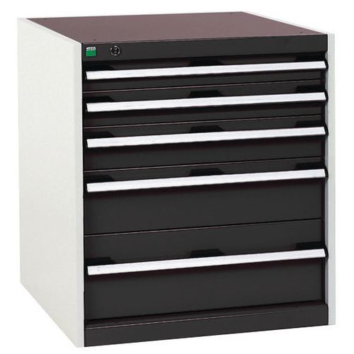Armoire d'atelier à tiroirs cubio SL-667-5.1 - Bott
