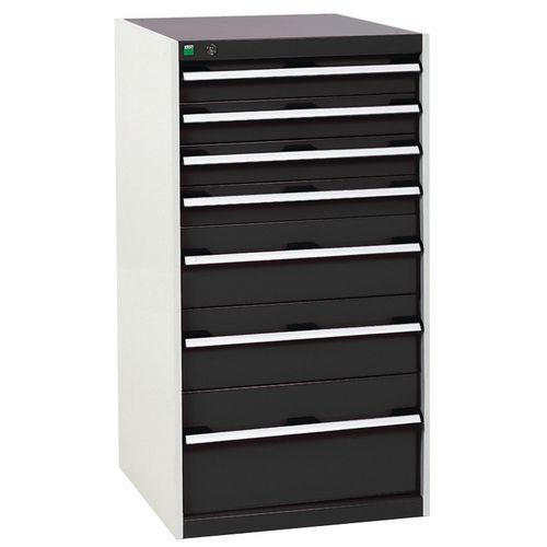 Armoire à tiroirs Cubio - 1200x650x650mm - Bott