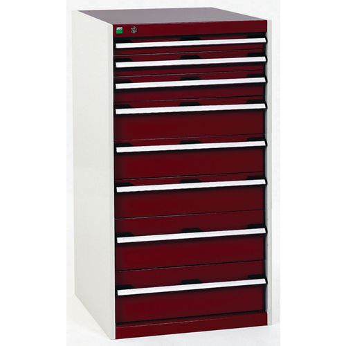 Armoire à tiroirs Cubio - 1200x650x650mm - Bott