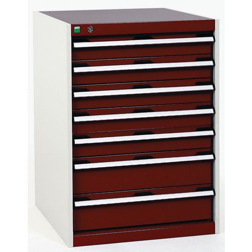 Armoire d'atelier à tiroirs Bott SL-66 - Hauteur 90 cm_Bott