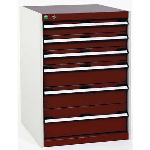 Armoire d'atelier à tiroirs Bott SL-66 - Hauteur 90 cm_Bott