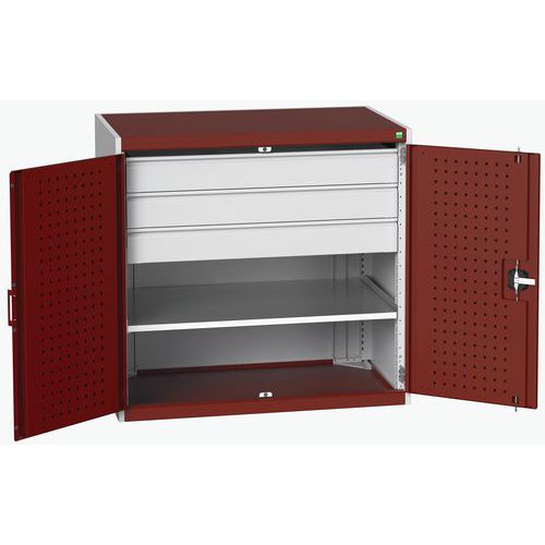 Armoire lourde combinée Cubio 1050x650x1000mm - Bott