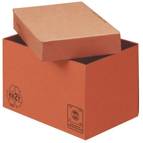 Caisse carton – Simple et double cannelure