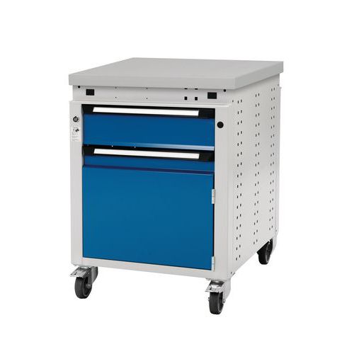 Verrijdbare werkbank Function 60 - 1 lade, 1 kast Verrijdbare werkbank Function 60 - 1 lade, 1 kast
