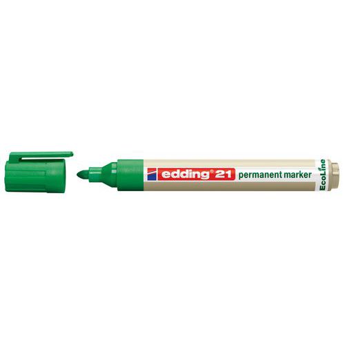 Permanente markeerstift Edding Ecoline 21 - Ronde punt - Edding Permanente markeerstift Edding Ecoline 21 - Ronde punt - Edding