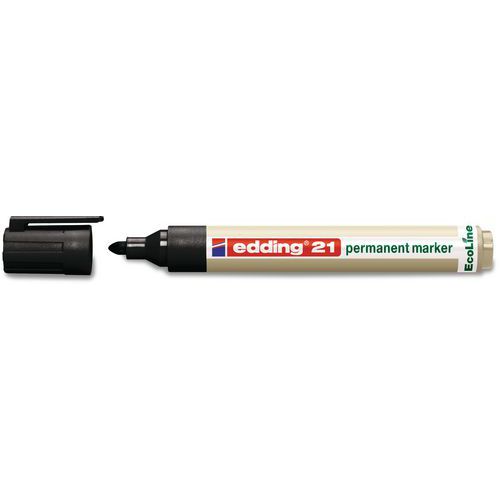 Permanente markeerstift Edding Ecoline 21 - Ronde punt - Edding