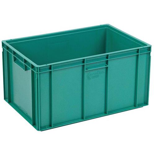 Euronorm-bak geregenereerd, Totale inhoud: 60 L, Stapelbaar: ja, Totale hoogte: 320 mm