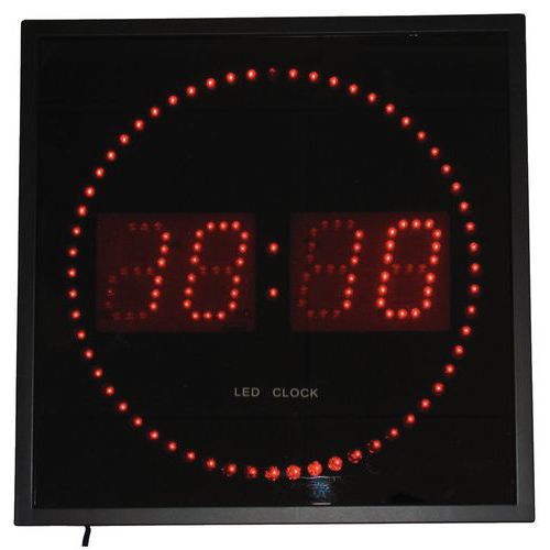 Horloge électrique LED