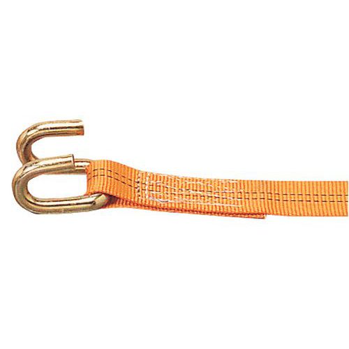 Sjorband in 2 delen met spanner met haak - Belasting 1000 kg - Klauwhaak Sjorband in 2 delen met spanner met haak - Belasting 1000 kg - Klauwhaak