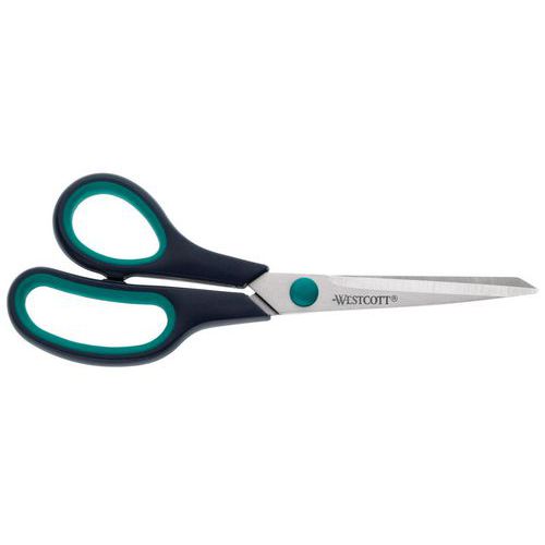 Schaar Westcott Easy Grip RVS soft grip Schaar Westcott Easy Grip RVS soft grip