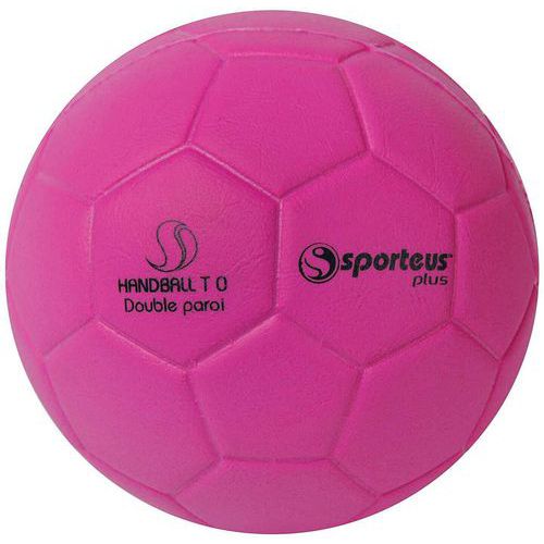 Handbal Sporteus Maat 0 dubbelschuim voor beginners