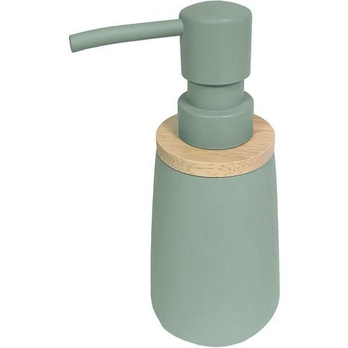 Distributeur de savon en polyrésine et bois Surf spray - Arvix