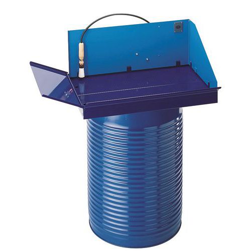 Ontvettingsbak met pomp Ontvettingsbak met pomp