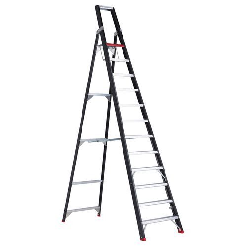 Enkelzijdige vouwtrap Taurus TGB, Toegangshoogte: 4.8 m, Platform hoogte: 2.8 m