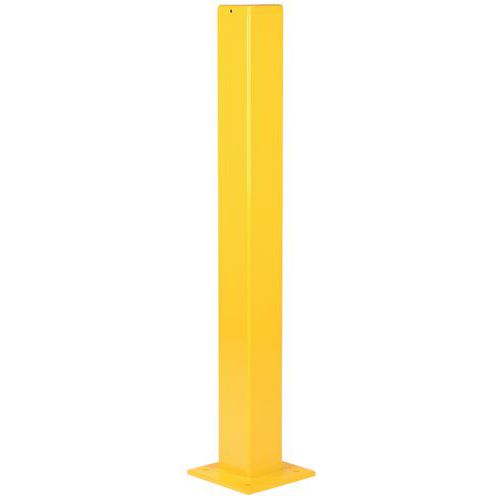 Poteau acier galvanisé pour barrière de sécurité - Extérieur - Dancop