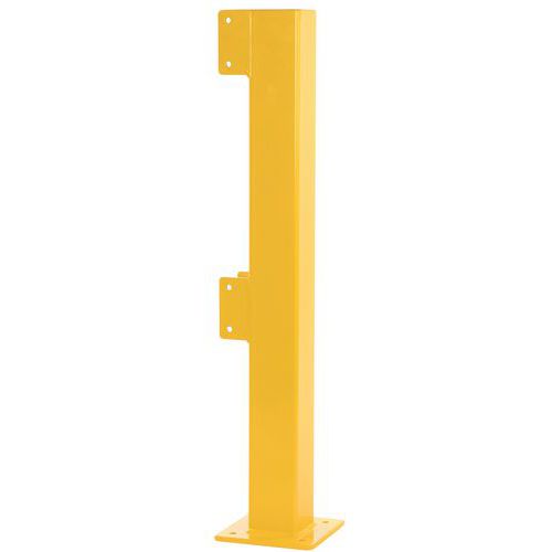 Poteau acier pour barrière de sécurité - Intérieur - Dancop