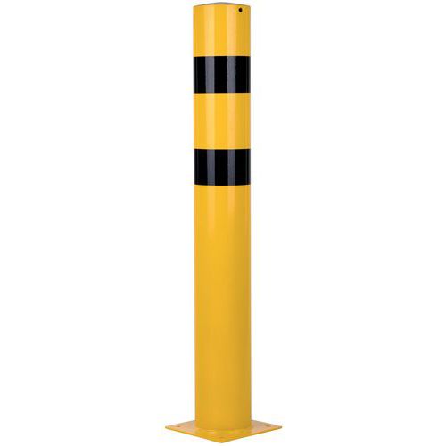 Poteau de protection acier galvanisé- À visser - Dancop