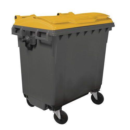 Conteneur à déchets 4 Roues - 770L - Mobil Plastic Conteneur à déchets 4 Roues - 770L - Mobil Plastic