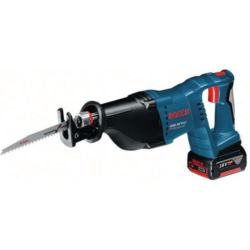 Scie sabre GSA 18 V-LI avec 2 batteries 5,0 Ah Bosch