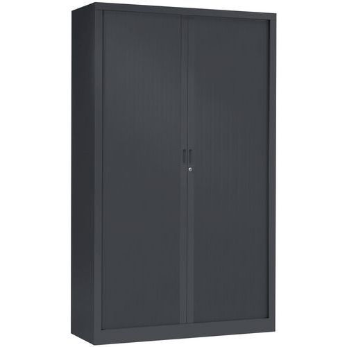 Roldeurkast effen, hoogte 198 cm - Vinco