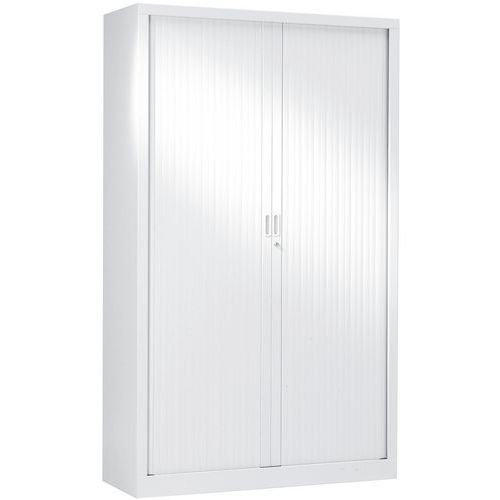 Roldeurkast effen, hoogte 198 cm - Vinco