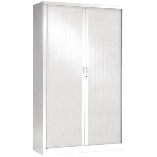 Roldeurkast effen, hoogte 198 cm - Vinco
