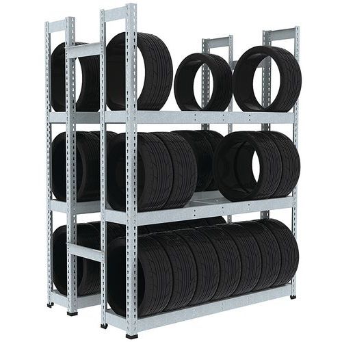 Bandenstelling Manutan Rapid 1 - Diepte 455 mm