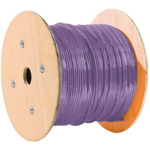 Câble monobrin F/UTP CAT6 violet LS0H RPC Dca - 305 m DEXLAN