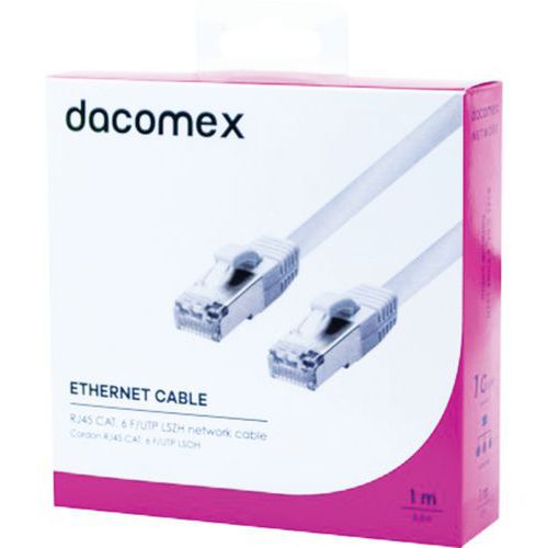 Cordon RJ45 CAT. 6 F/UTP LSOH snagless - DACOMEX