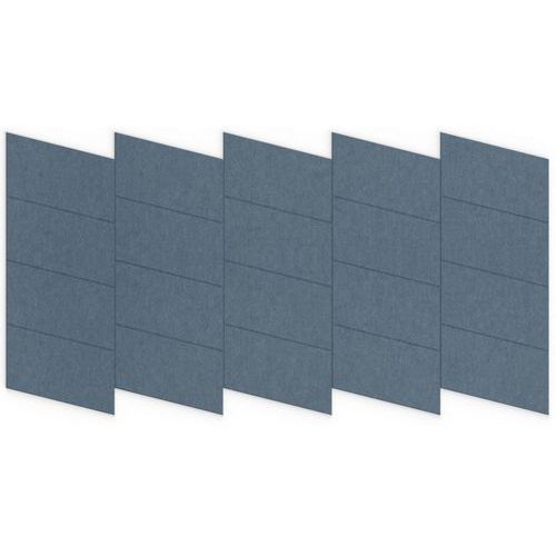 Akoestische wandtegels, parallellogram - PET-vilt - Smit Visual