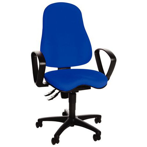 Siège de bureau ergonomique Sitness 10 - Piètement polypropylène