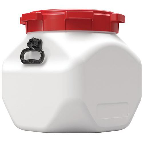Vat 40 tot 80 l vierkant met grote opening en deksel - Gehomologeerd UN-X - Curtec Vat 40 tot 80 l vierkant met grote opening en deksel - Gehomologeerd UN-X - Curtec