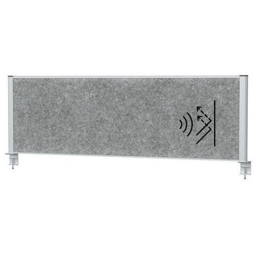 Séparateur de bureau acoustique Connecto 160x50 - Maul